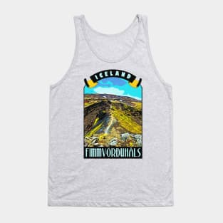 Fimmvorduhals Iceland Vintage Hiking Tank Top